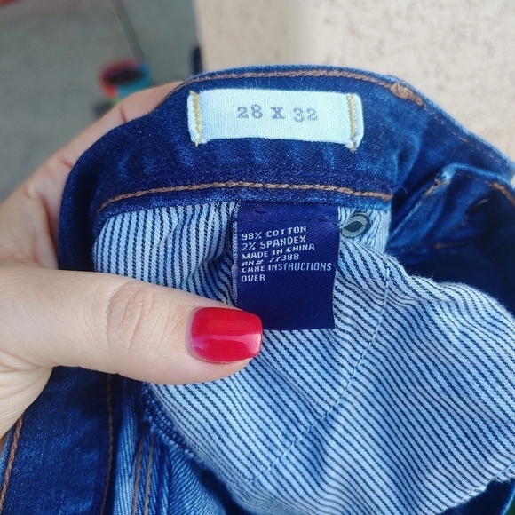 Madewell Low Rise Rail Straight Raw Hem Jeans - Picture 5 of 6